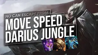 NO ONE CAN ESCAPE FULL MOVE SPEED DARIUS JUNGLE