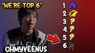 OHMYV33NUS RANKING HIS TEAM BLACKLIST 6TH IN MSC...😮