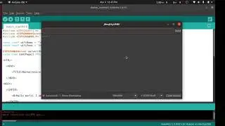 NodeMCU ESP8266 Program for HTTP HTML web page