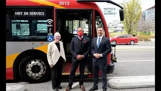 Electric Bus Ridealong with Sec. Pete and WH Climate Advisor Gina McCarthy