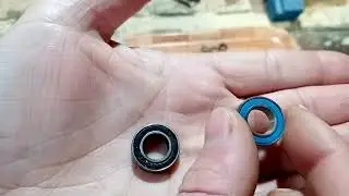 Plastic bearing from Aliexpress and the tobacco cutter itself.