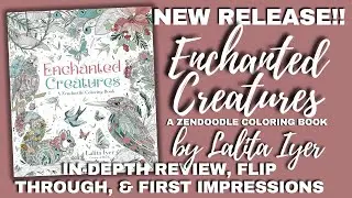 NEW RELEASE | ENCHANTED CREATURES By LALITA IYER | Flip Through, Review and First Impressions