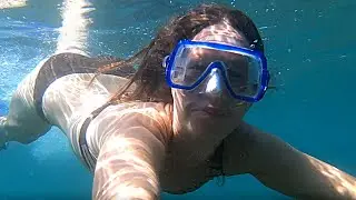 DIVING in A BIKINI!