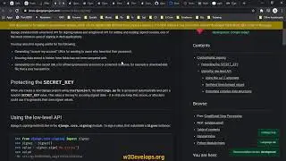 I'm learning how to upload Django projects to GitHub securely: Down The Rabbit Hole