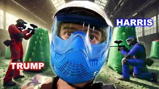 I Got Trump And Kamala Supporters To Paintball Fight