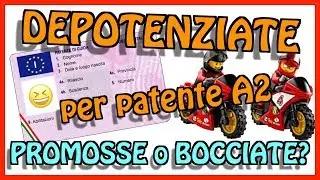 DEPOWERED MOTORBIKE for A2 driving license...promoted or rejected?