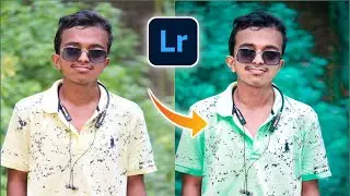 lightroom blue tone photo editing