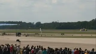 2014 NAS Oceana Airshow - FLS Microjet & Shockwave Jet Truck