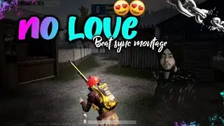 No love❤ beat sync montage by Ashpat gamer|No love song|Shubh|we rollin|pubg|bgmi|gamer|gameplay|fun