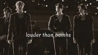 BTS - louder than bombs (slowed and reverb)