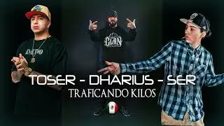 TRAFICANDO KILOS - TOSER ONE - DHARIUS - SER - RAP MALANDRO #toser #dharius  BASE DE RAP CALLE