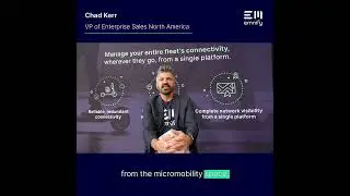 Chad Kerr, emnify VP of Enterprise Sales NA at Micromobility Industries LIVE #IoT #micromobility