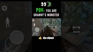 Is this what the world looks like as Granny's moat monster? 🐊👀 