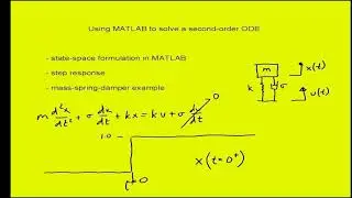 solve second order differential equation matlab dsolve