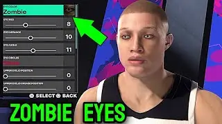 How to Equip Zombie Eyes in NBA 2k25 (Tutorial)