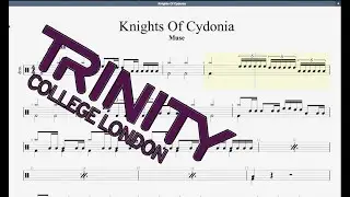 Knights Of Cydonia (2012 Syllabus) Trinity Grade 8 Drums
