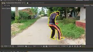 After Effects Tutorial   Freeze Frame Effect Using 3D Camera Tracker Basi