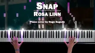 Rosa Linn - Snap | Tutorial piano cover by Hugo Segado