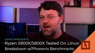 Ryzen 5800x/5900x Tested On Linux! Breakdown w/Phoronix Benchmarks
