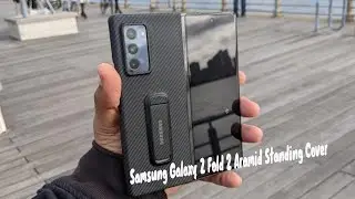 Samsung Galaxy Z Fold 2 Aramid Standing Cover Quick Review
