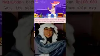 cosplay ikan hiu 🦈 #michelle #livestream #streamer