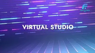 Virtual Studio style News | 4K Footage