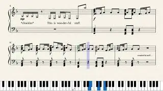 Wonderful Stuff by Miruku Piano Tutorial (Sheet Music Version)