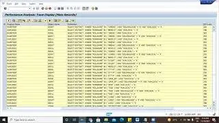 SAP Training Session - 8 (English) | How to find Tables behind any T-codes ? | T-code ST05