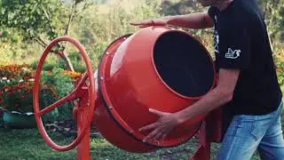 ИГРА НА БЕТОНОМЕШАЛКЕ | МУЗЫКА НА БЕТОНОМЕШАЛКЕ | Cement Mixer music | NEW HANG DRUM