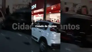 Bairro do Gonzaga em Cidade de Santos SP