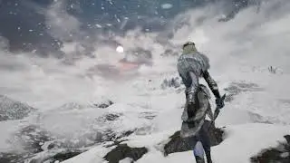 (Frost byte) Made Antarctica using real heightmap and megascans in UE4