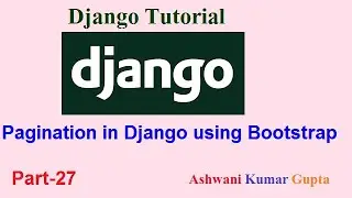 How to use Pagination in Django to display the data from Database using Bootstrap in Hindi | Urdu.