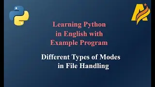 Python Series | Different Types of Modes in File Handling