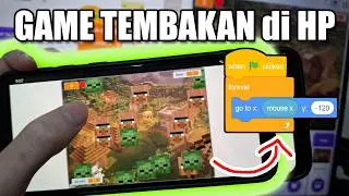 SHOOTING game on mobile phone using only BLOCKS