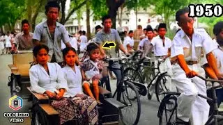 Indonesia 1950: Real Conditions in Color Recordings