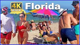 【4K】WALK the BEACH at FORT LAUDERDALE Florida USA 4k video