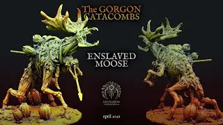 TIMELAPSE SCULPTING ‖ ZBRUSH 2021 ‖ ENSLAVED MOOSE ‖ April 2021