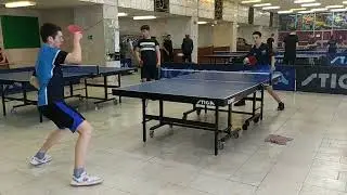 Второй матч: Мухутдинов Ильдар (RTTF: 408) vs Аеткулов Тимур (ФНТР: 66. RTTF: 336)