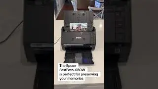 Digitise memories in seconds with Epson FastFoto FF-680W wireless scanner! #shorts