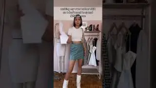 Making my own Leather Skirt 