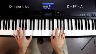 How To Play The 12 Major Triads in a Row -- A Music Theory Demo
