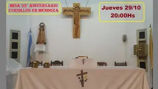 MISA 55 ANIVERSARIO - Jueves 29/10 - 20Hs