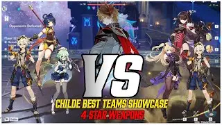Childe best teams showcase - Genshin impact