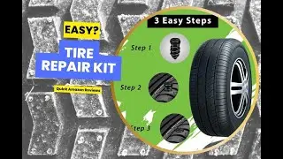 Tire Screw Repair Kit for Flats - I'll Never Use Tire Plugs Again!