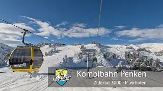 Kombibahn Penken (Winter) Full Ride - Mayrhofen | Built by Doppelmayr in 2010