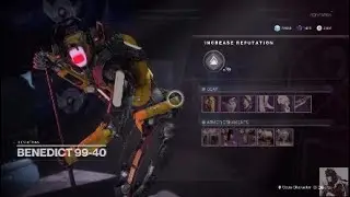 Destiny 2: Iron Banner Inventory and Benedict Giving Me Awesome Gear
