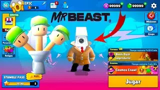 Como Obtener los *NUEVOS PERSONAJES* Skibidi Toilet y Cameraman en STUMBLE GUYS