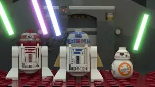 C-3PO Arrest  |Lego animation