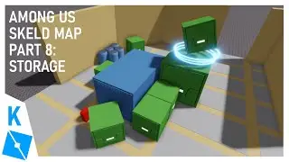 Recreating the SKELD MAP from Among Us in Roblox Studio | Part8 Storage