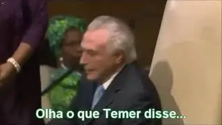 Olha o que temer disse 